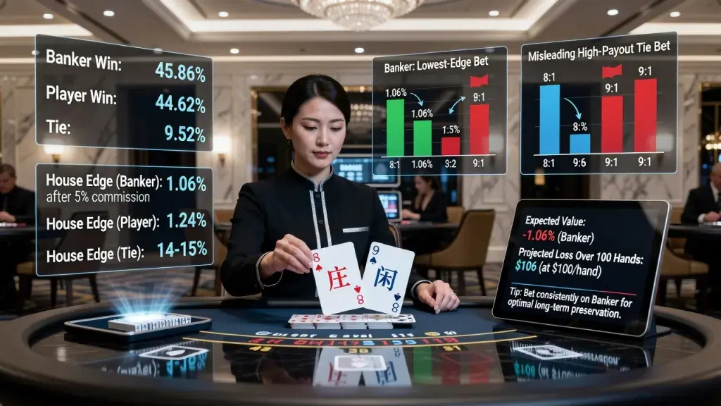 Mini Baccarat Betting Odds: Probability, Strategy, House Edge, and an Odds Calculator Guide