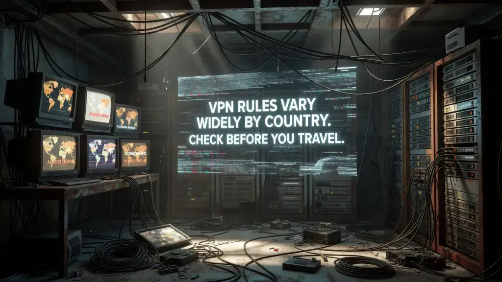 VPN Rules Vary Widely by Country. Check Before You Travel